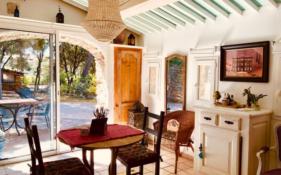 Photo du cabanon victoire, maison d'hôte aix en provence, Saint Marc jaumegarde